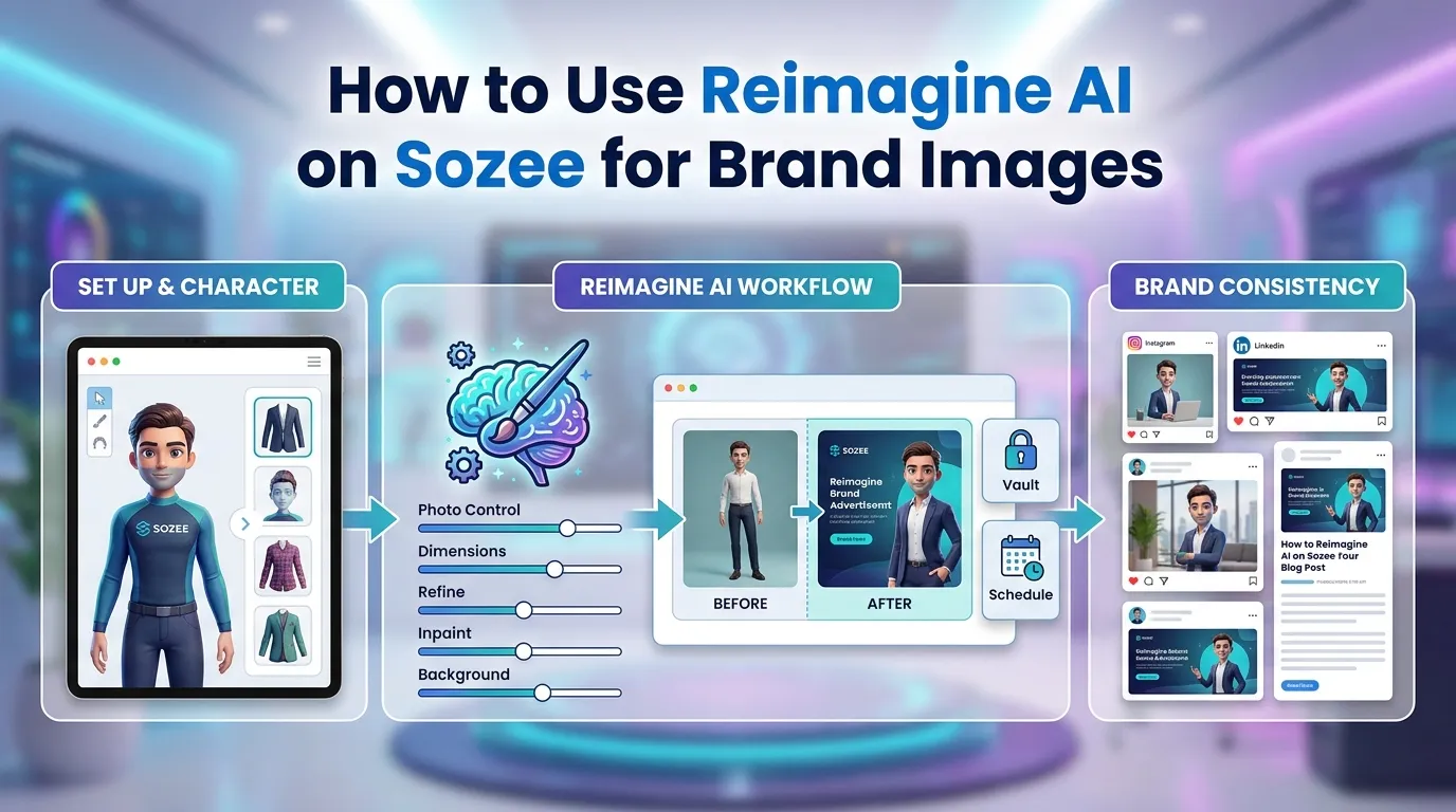 How to Use Reimagine AI on Sozee for Brand Images