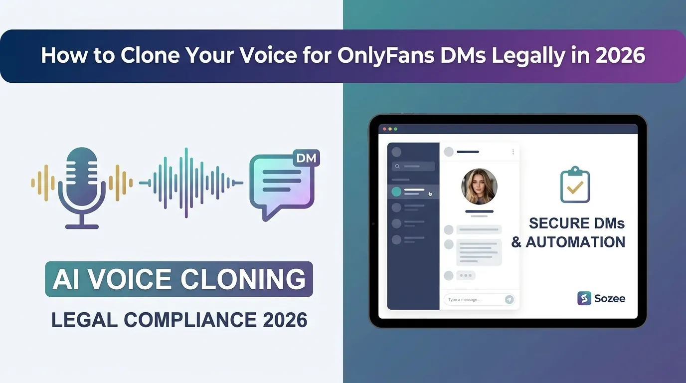 How to Clone Your Voice for OnlyFans DMs Legally in 2026