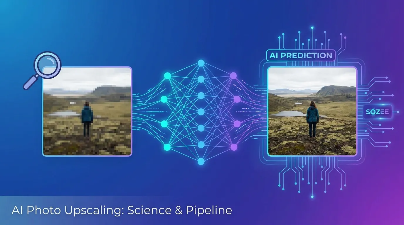 How an AI Photo Upscaler Works: The Science Behind It