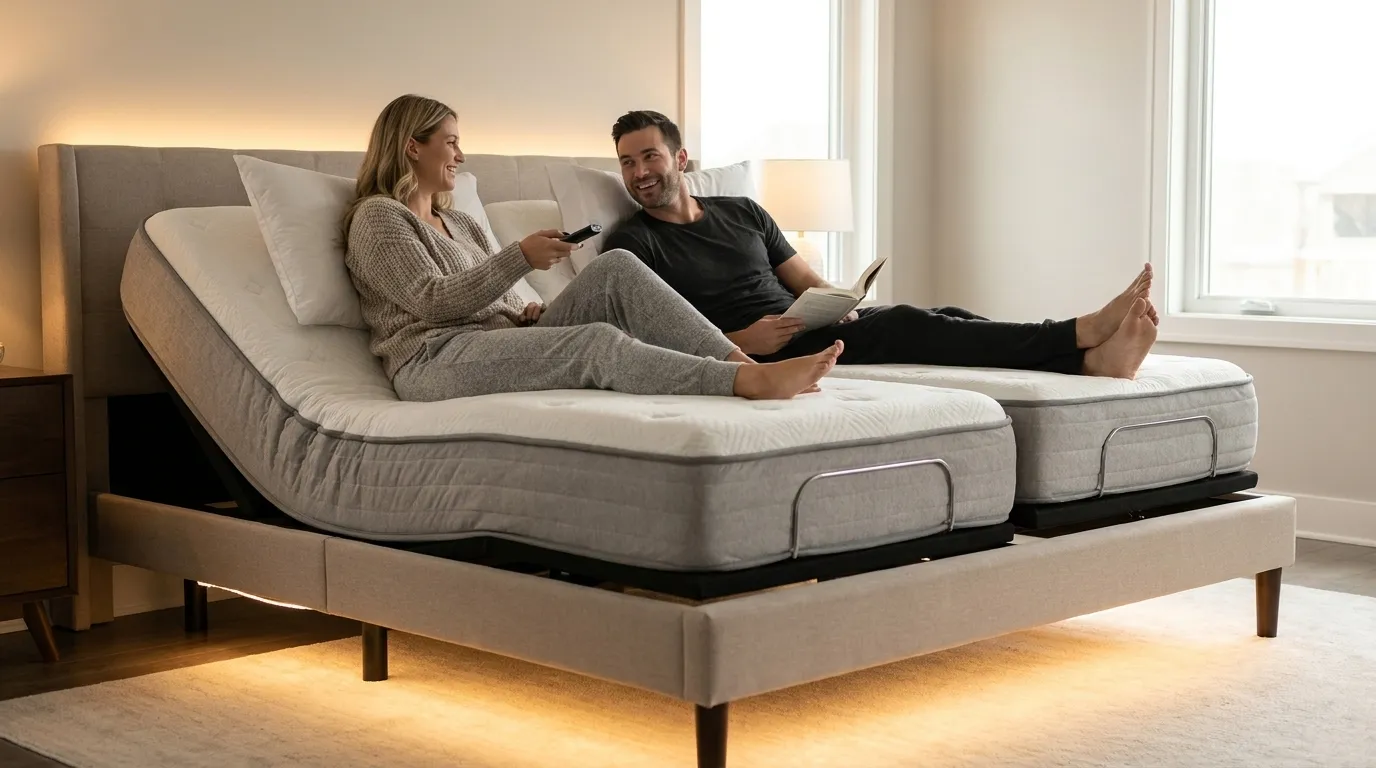Beds with LED Lighting: 2026 Guide for Canadian Couples