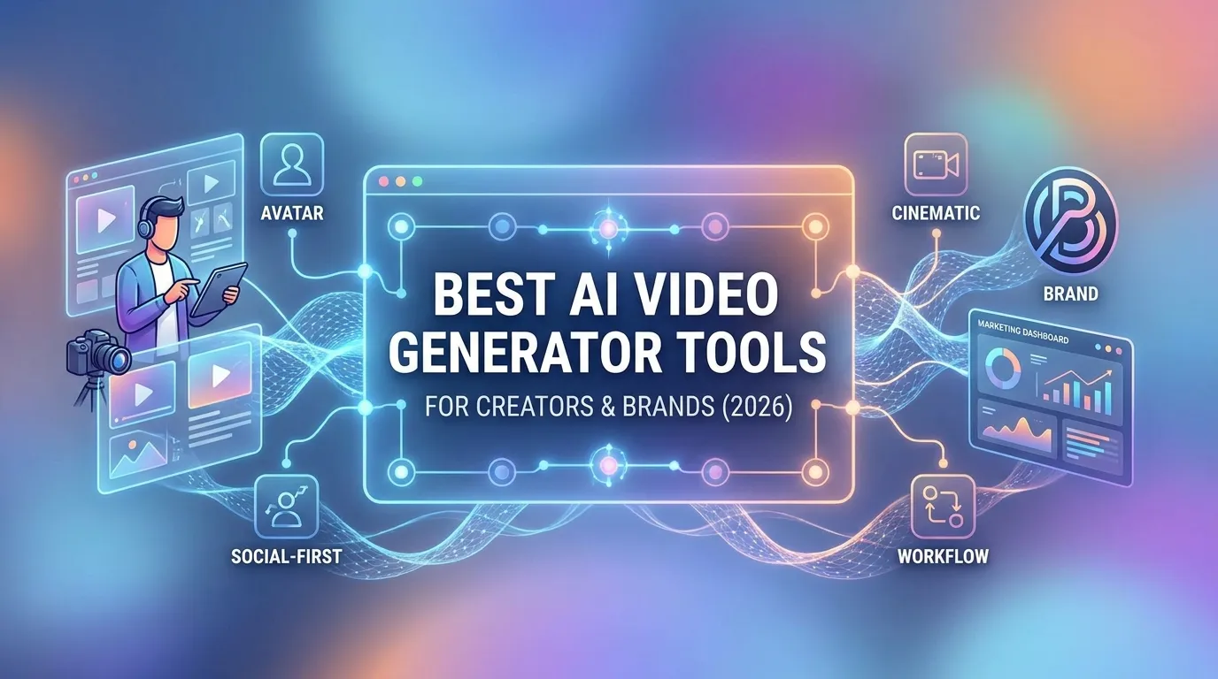 Best AI Video Generator Tools for Creators and Brands