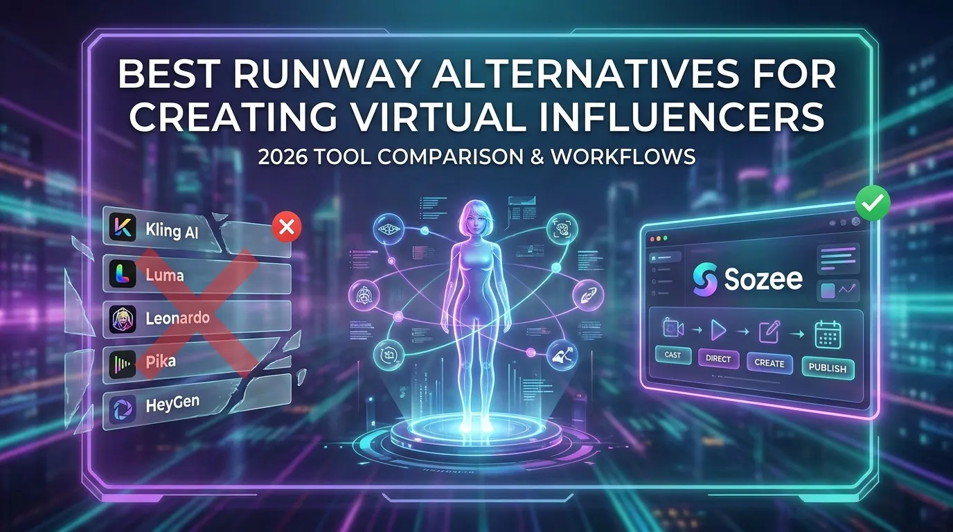 Best Runway Alternatives for Creating Virtual Influencers