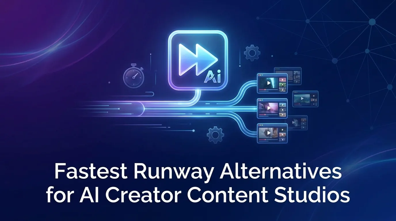 Fastest Runway Alternatives for AI Creator Content Studios