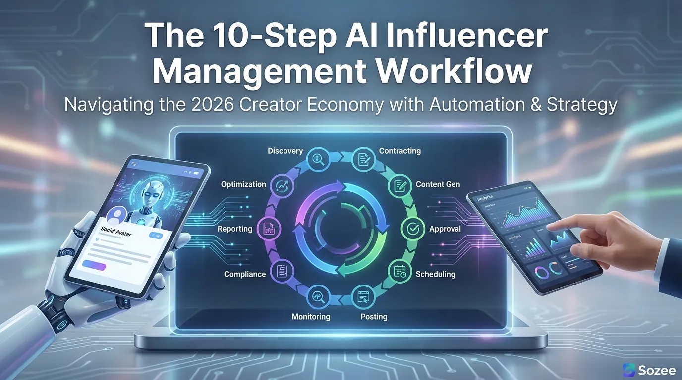The 10-Step AI Influencer Management Workflow