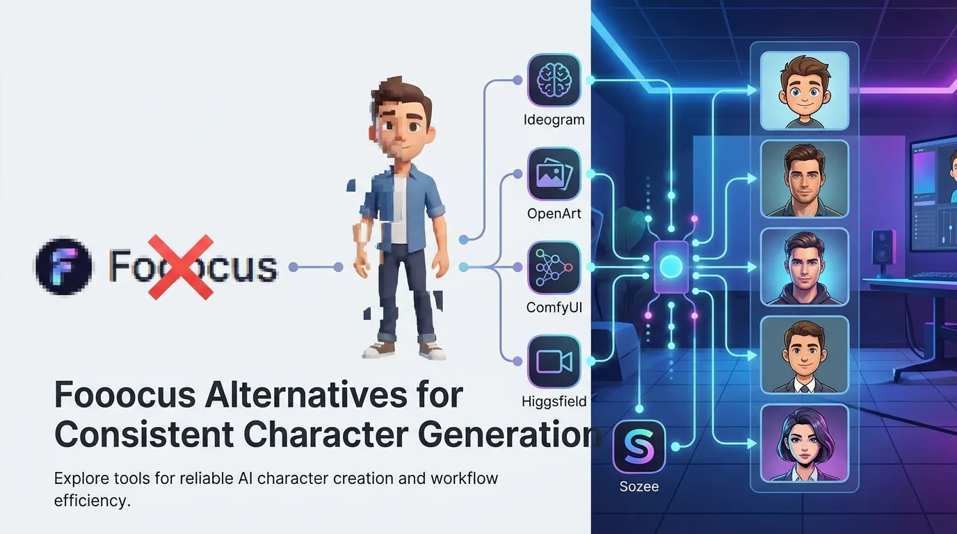 Fooocus Alternatives for Consistent Character Generation