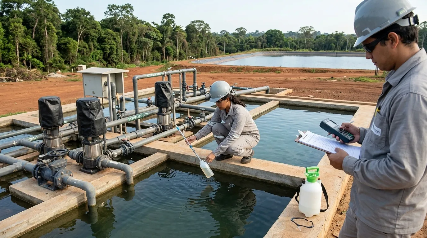 Gestão de água em mineração na Amazônia: sistema fechado