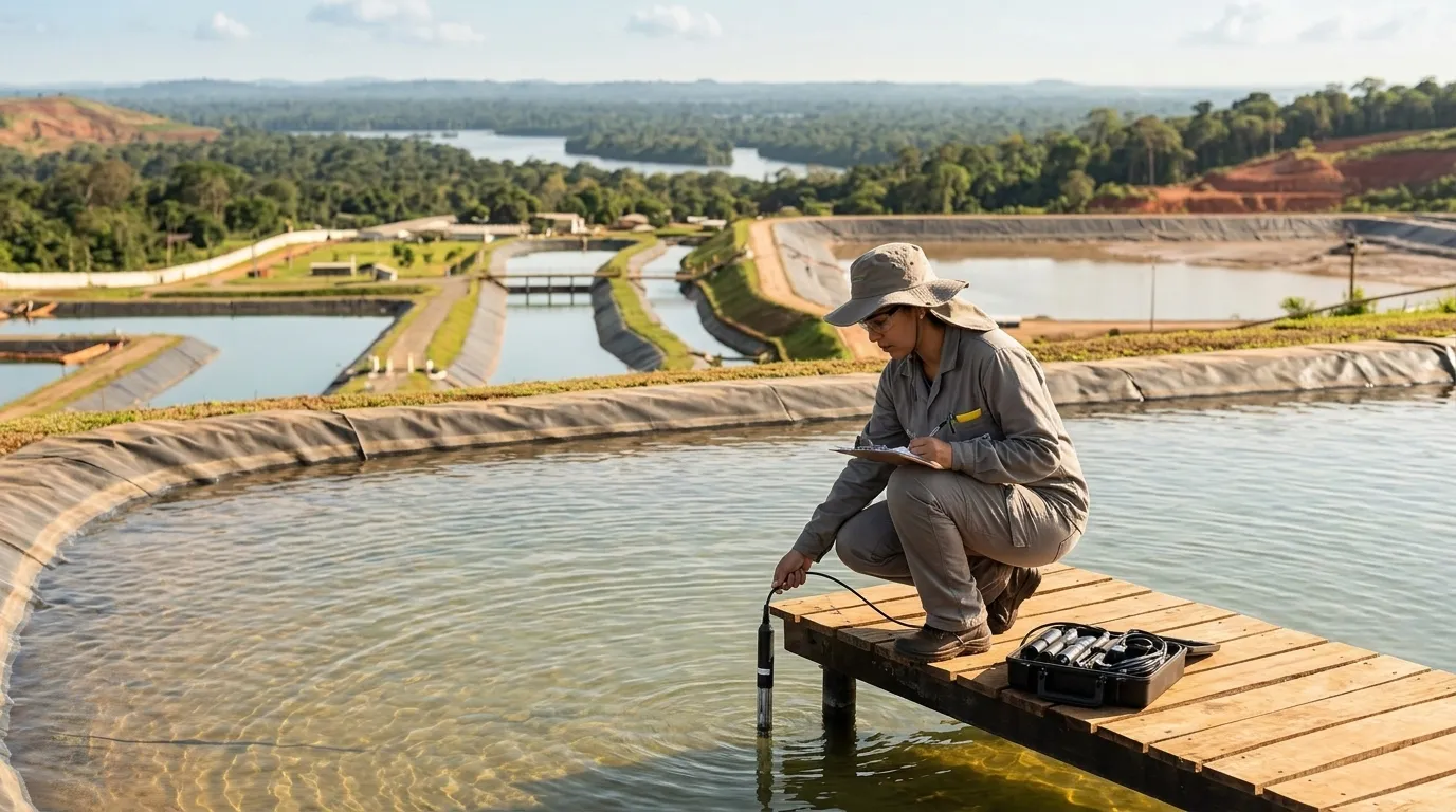Mitigação de impactos na água em projetos de mineração