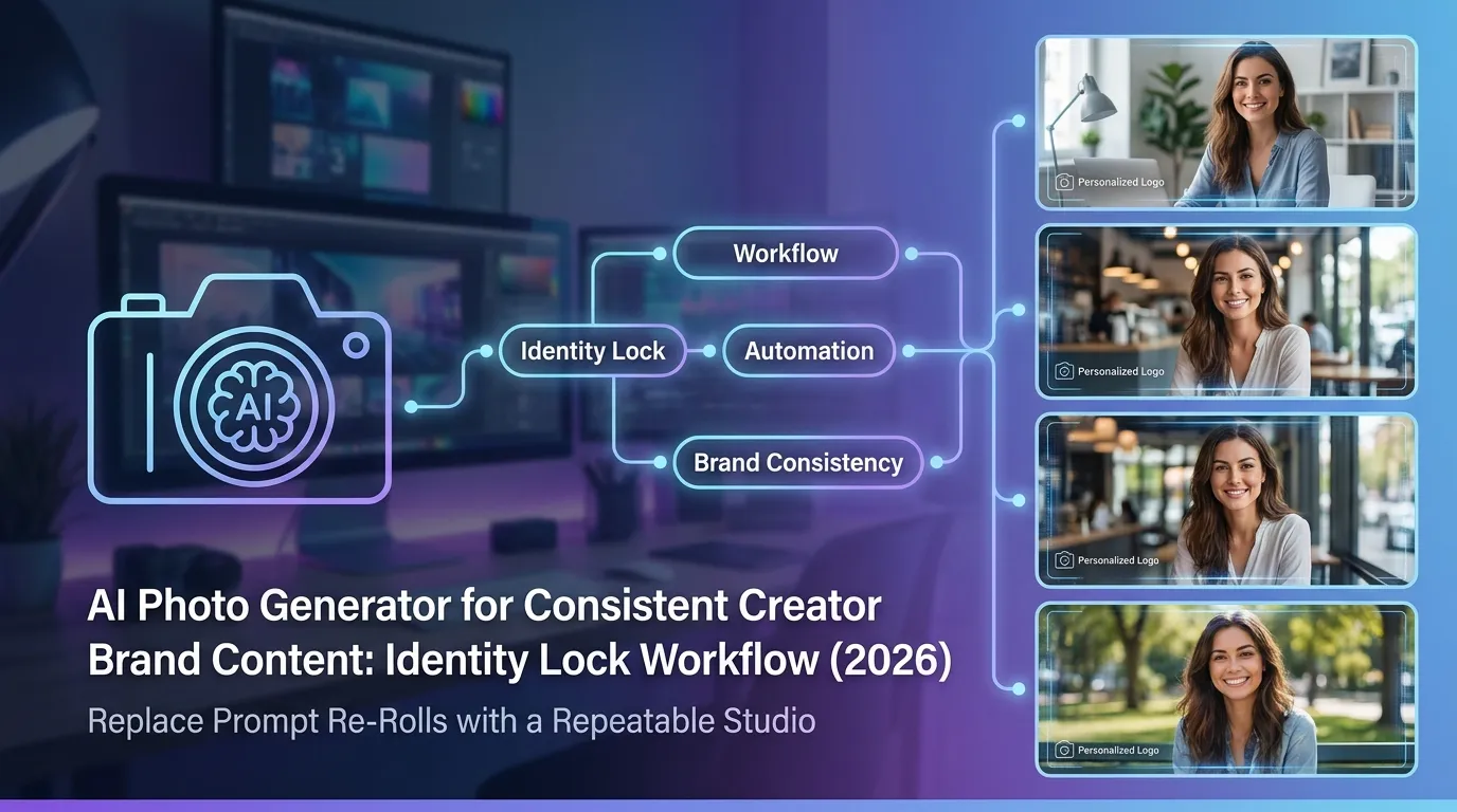 AI Photo Generator for Consistent Creator Brand Content