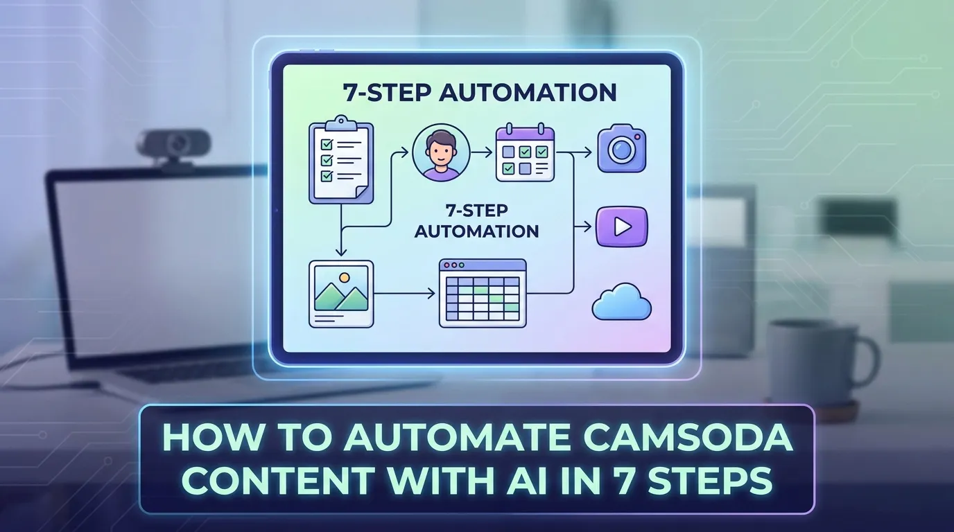 How to Automate CamSoda Content with AI in 7 Steps