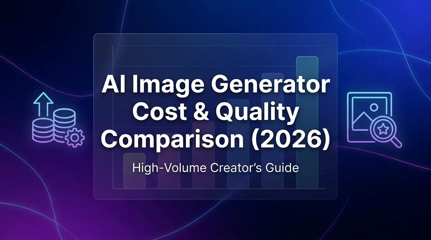 AI Image Generator Cost & Quality Comparison (2026)