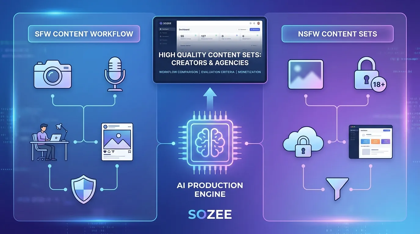 Best AI Tool for High Quality SFW & NSFW Content Sets