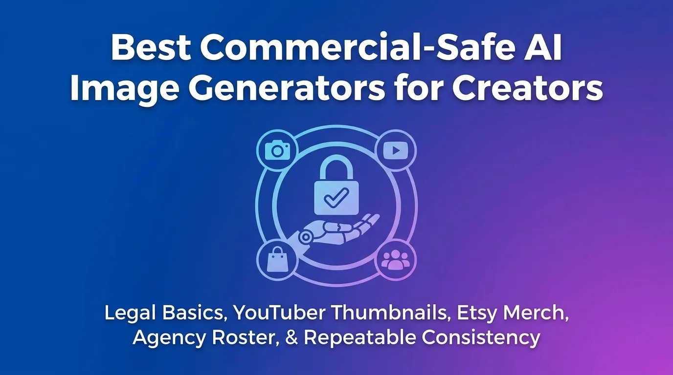 Best Commercial-Safe AI Image Generators for Creators