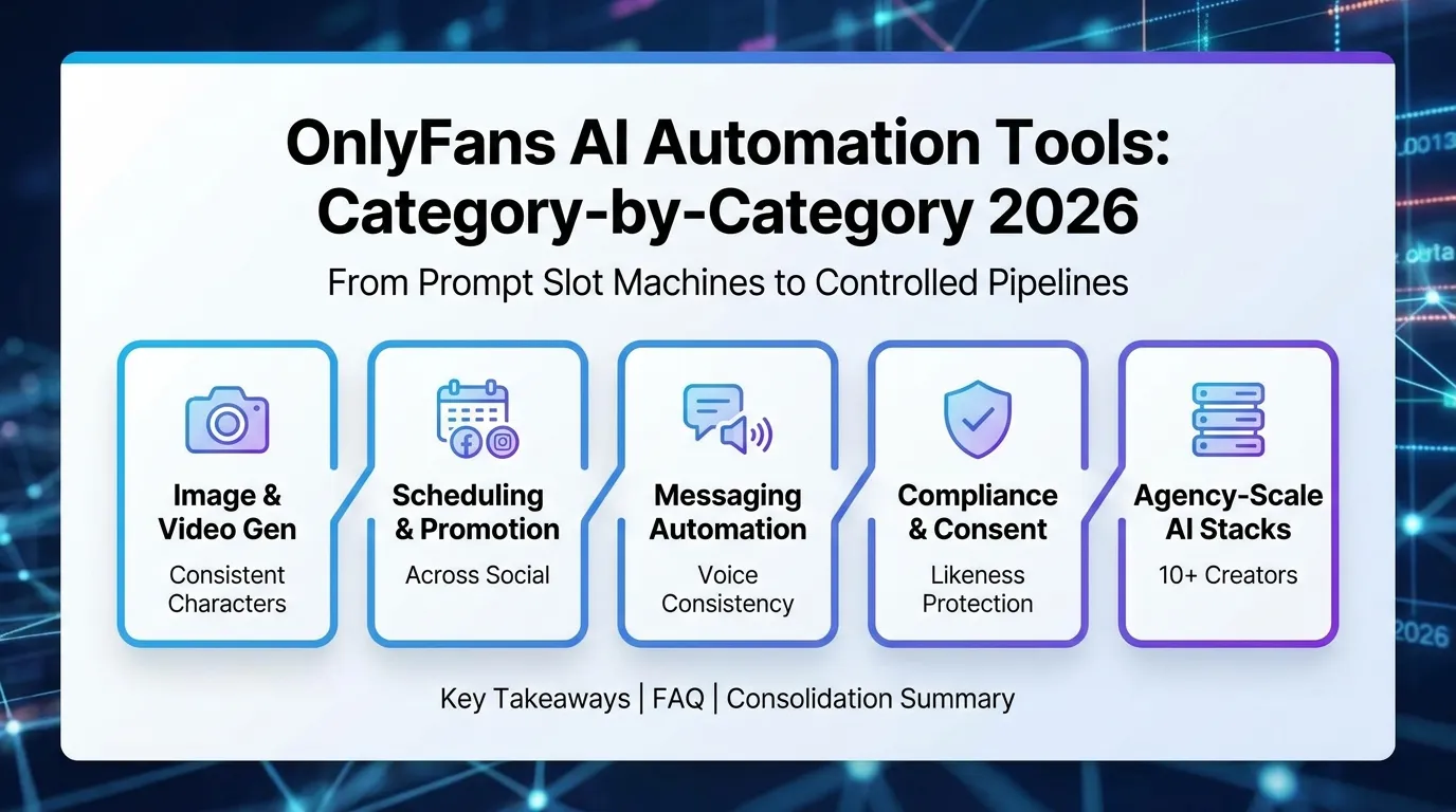 OnlyFans AI Automation Tools: Category-by-Category 2026