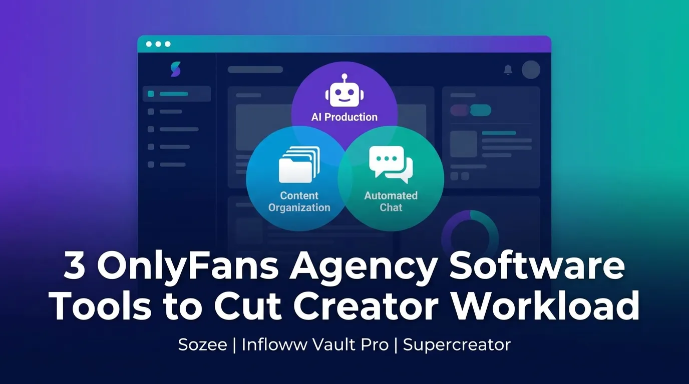 3 OnlyFans Agency Software Tools That Cut Creator Workload