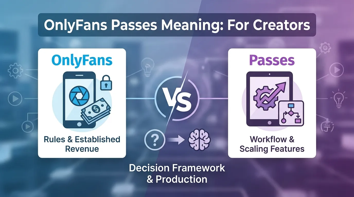 OnlyFans Passes Meaning: OnlyFans vs Passes for Creators