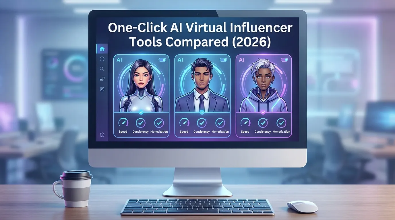 One-Click AI Virtual Influencer Tools Compared (2026)