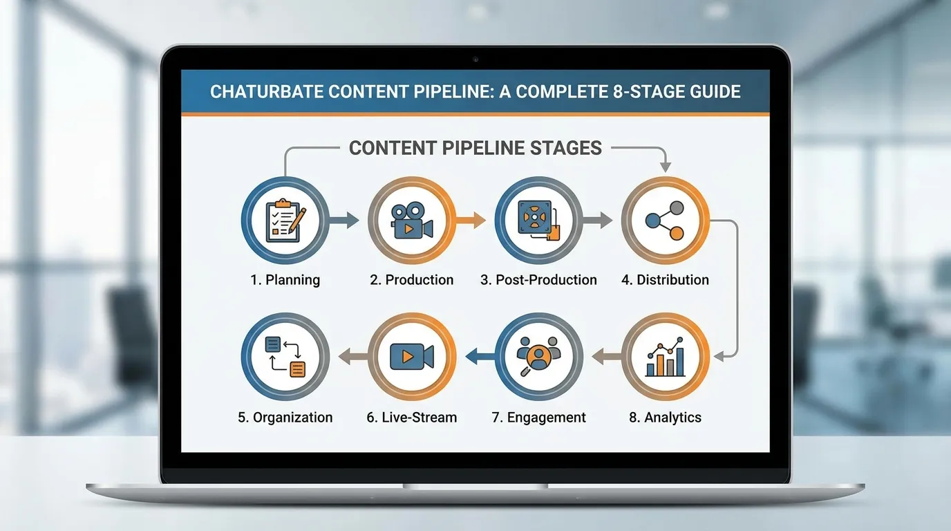 Chaturbate Content Pipeline: A Complete 8-Stage Guide