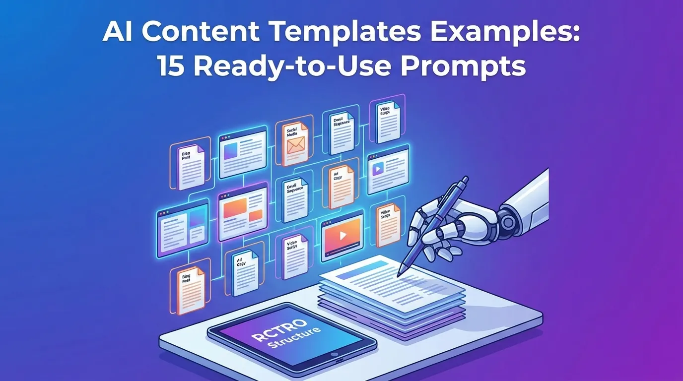 AI Content Templates Examples: 15 Ready-to-Use Prompts