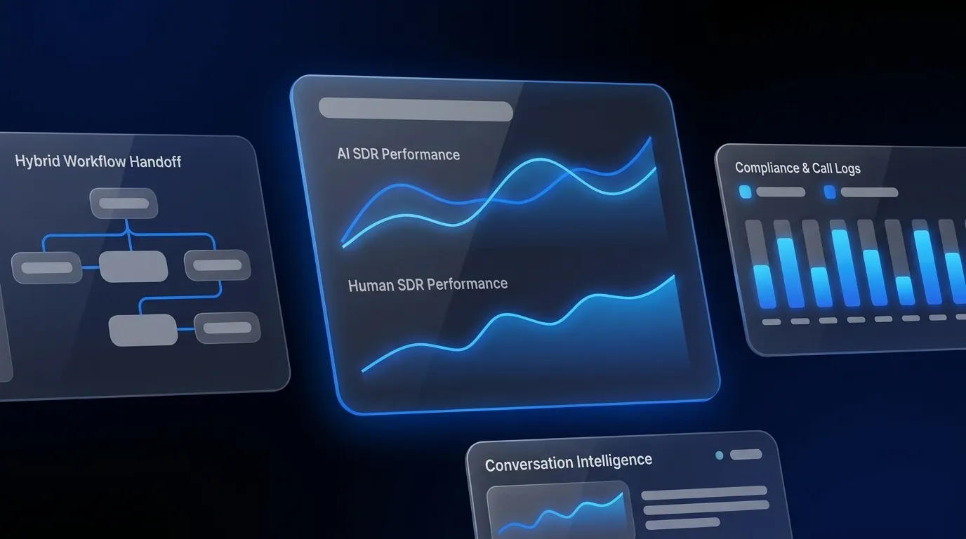 AI SDR vs Human SDR: Building the Right Hybrid Pod