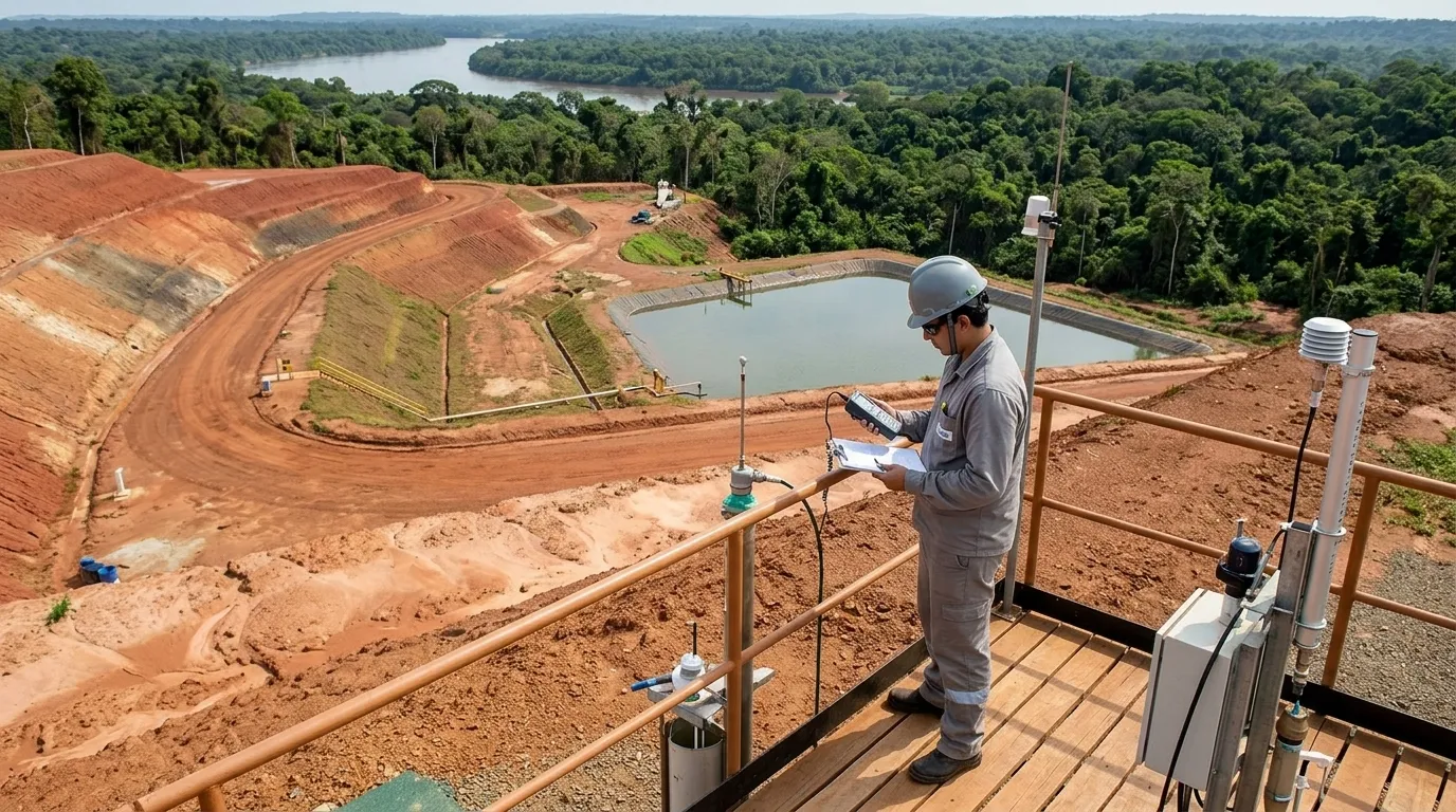 Gestão de rejeitos hídricos na mineração no Pará