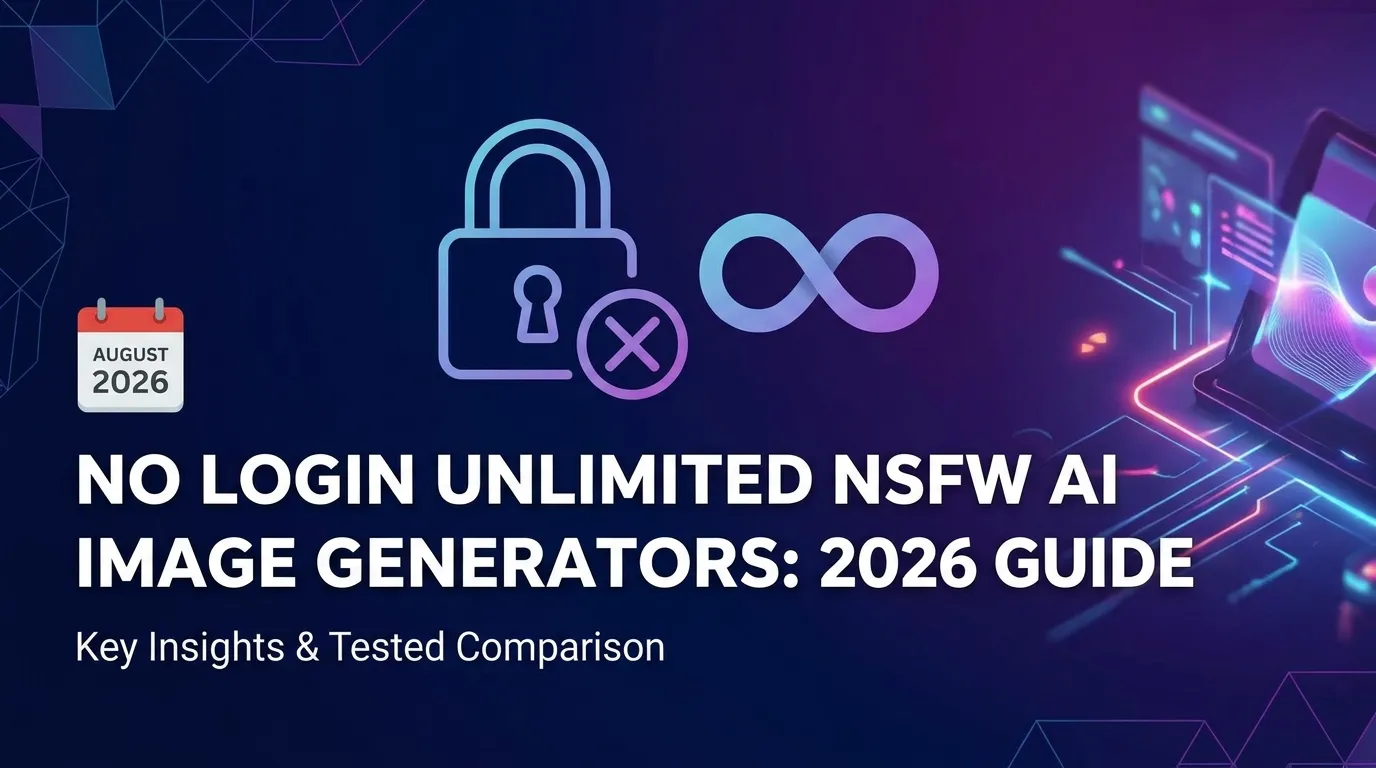No Login Unlimited NSFW AI Image Generators: 2026 Guide
