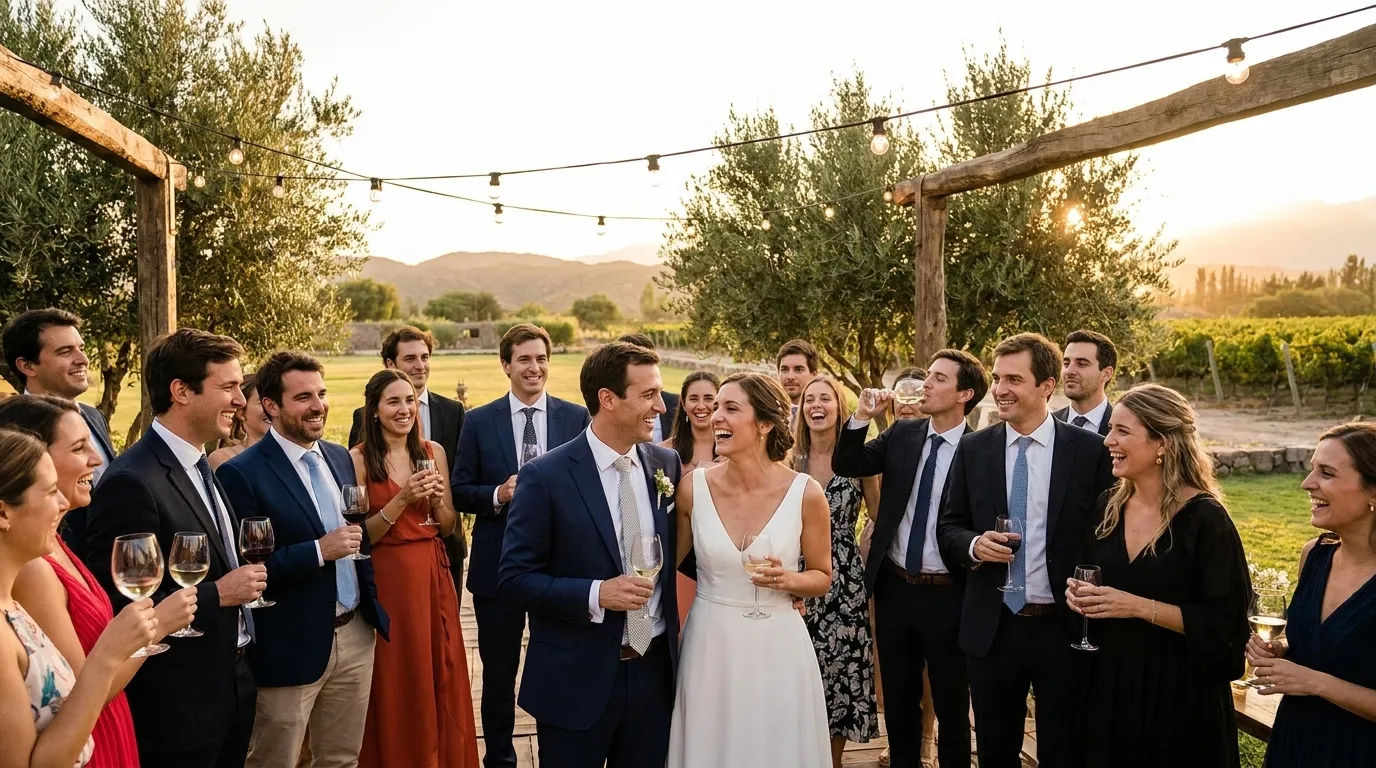 Guia: destination wedding em Mendoza para casais brasileiros