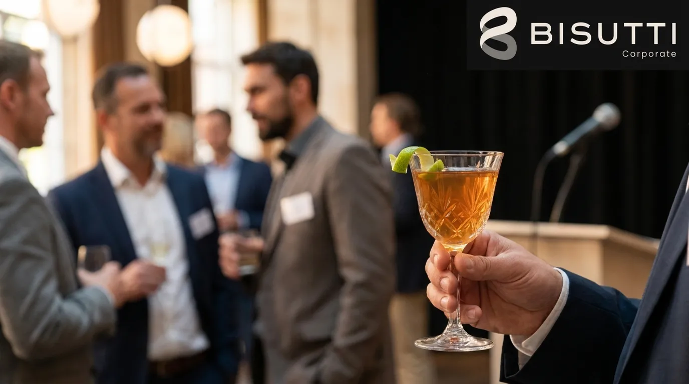 Planejamento de coquetel corporativo para networking em SP