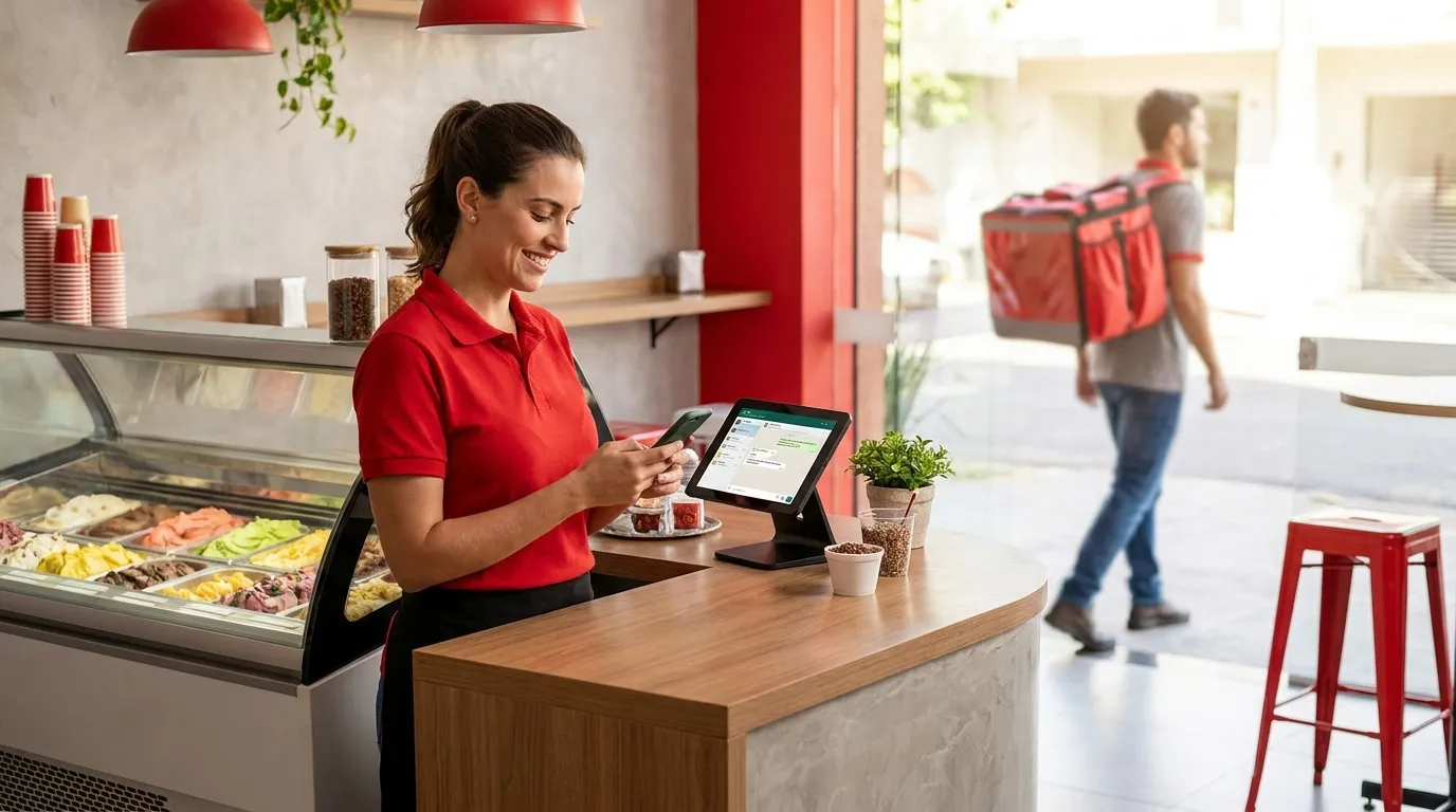 Cardápio digital para sorveteria: guia passo a passo