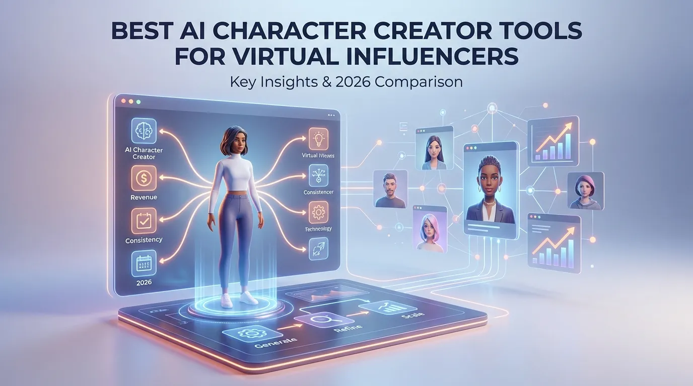 Best AI Character Creator Tools for Virtual Influencers