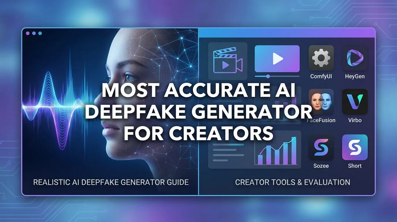 Most Accurate Realistic AI Deepfake Generator for Creators