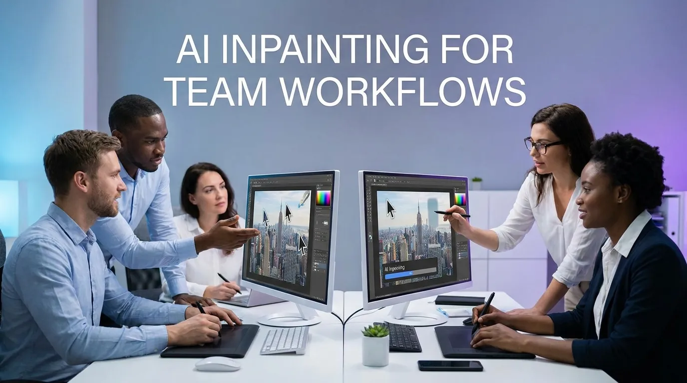 AI Inpainting for Multiple Creators: Team Workflows