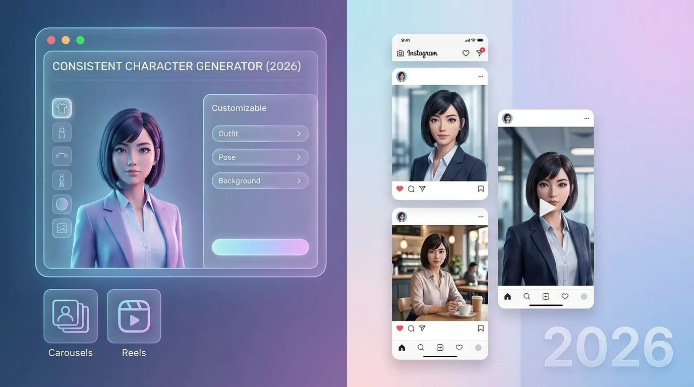 Consistent Character Generator for Instagram (2026)