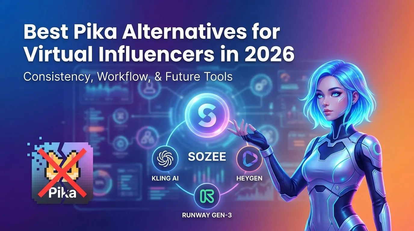 Best Pika Alternatives for Virtual Influencers in 2026