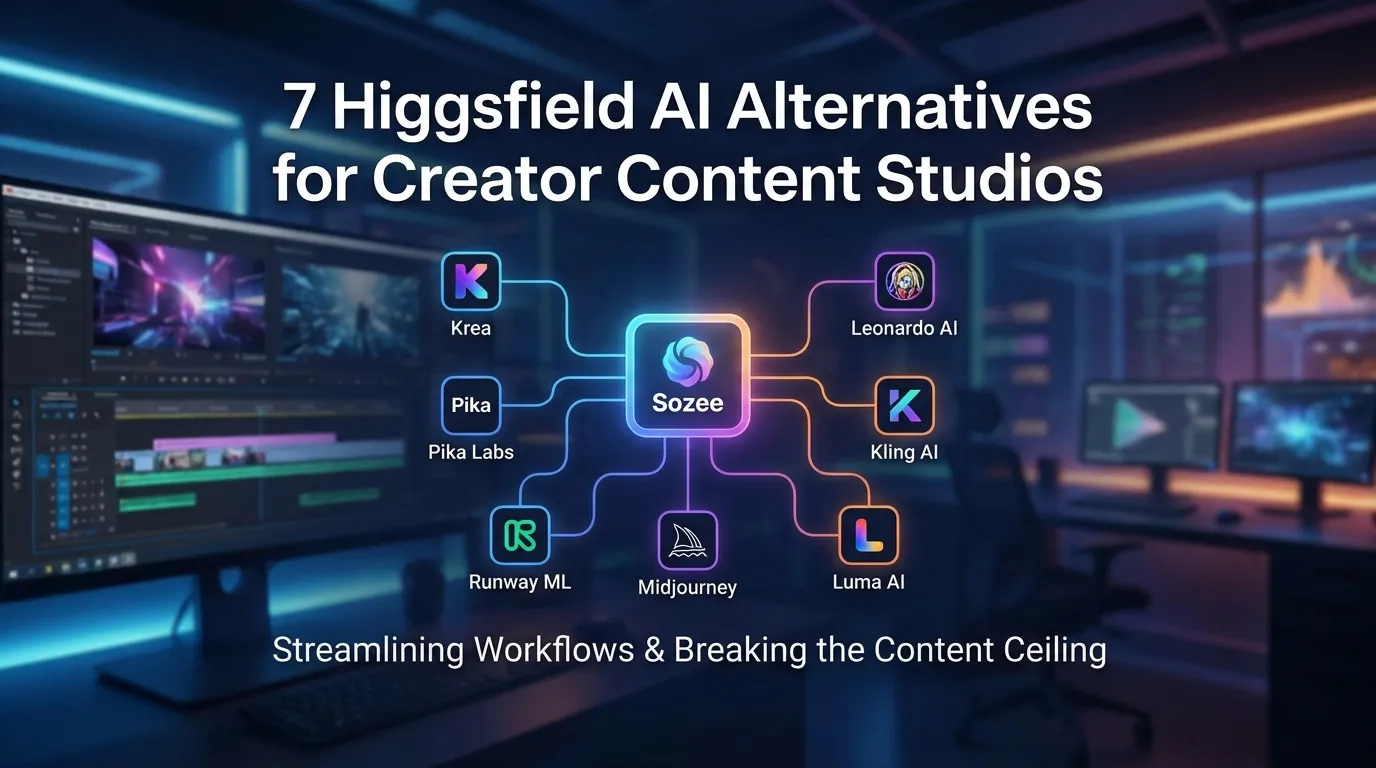 7 Higgsfield AI Alternatives for Creator Content Studios
