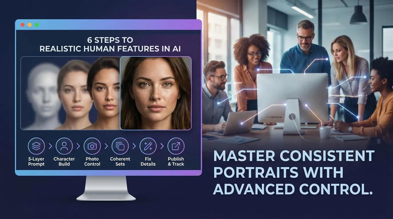 How to Get Realistic Human Features in AI Images: 6 Steps