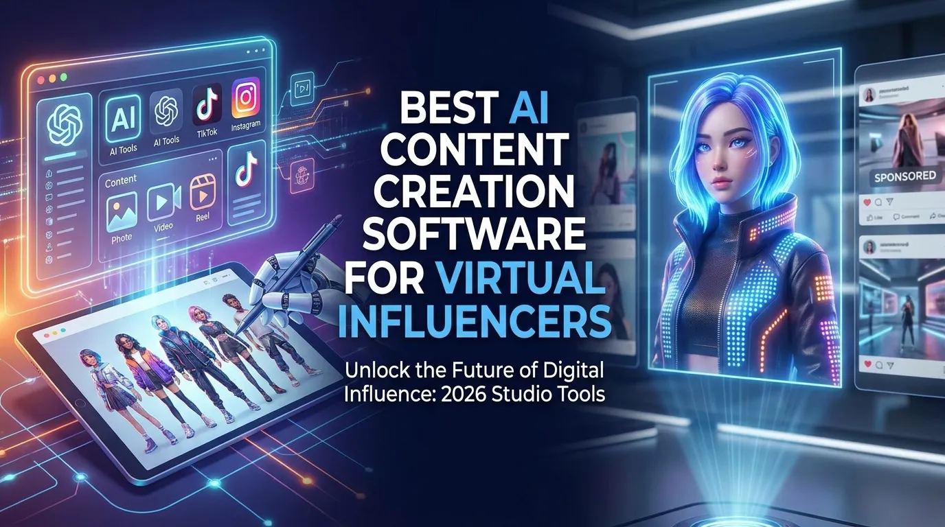 Best AI Content Creation Software for Virtual Influencers