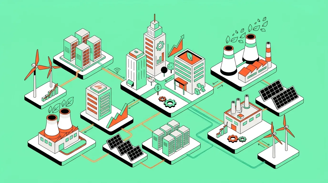 Previsibilidade de custo de energia sem cortes para empresas