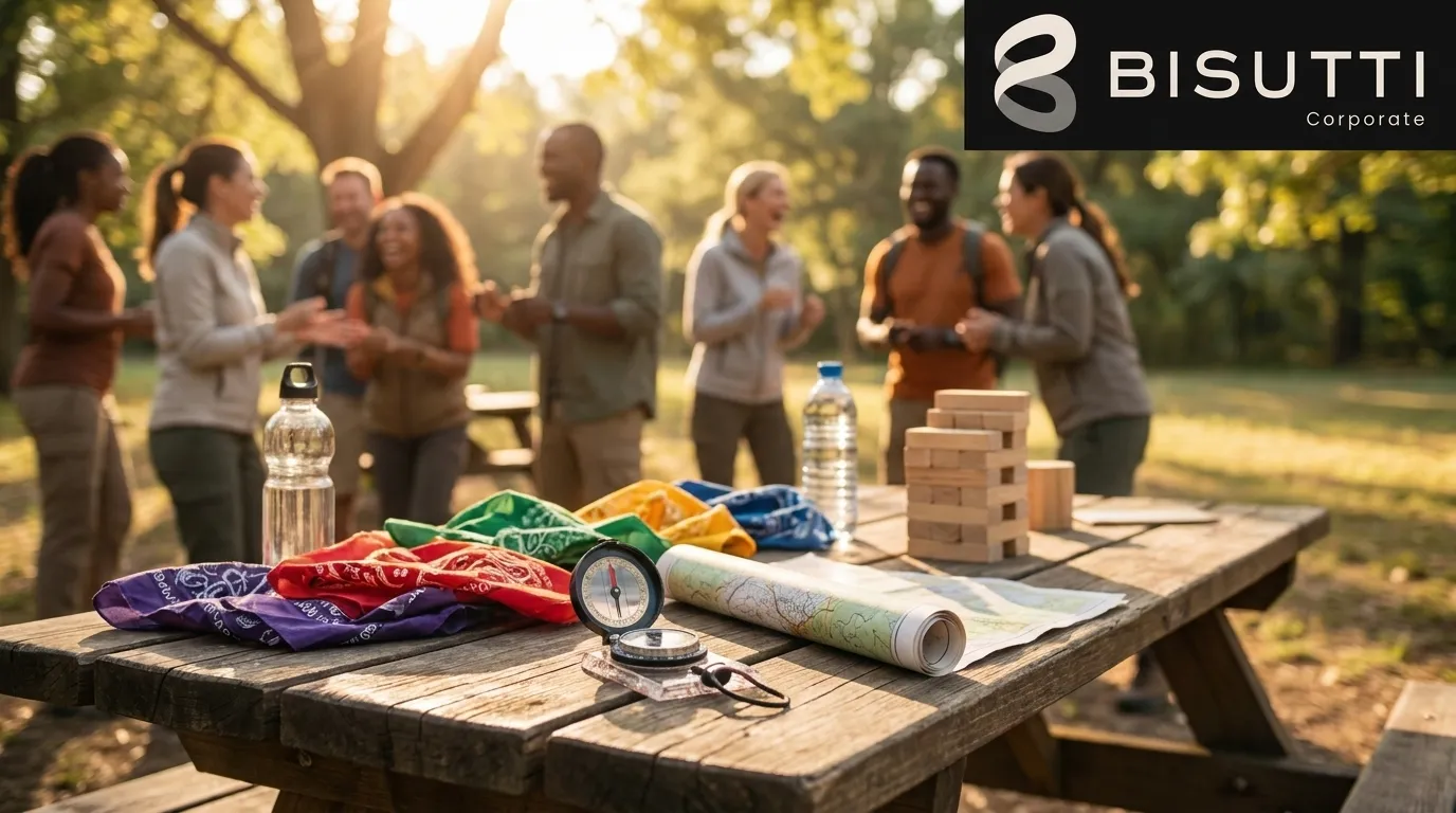 Guia de gincana de team building ao ar livre em SP