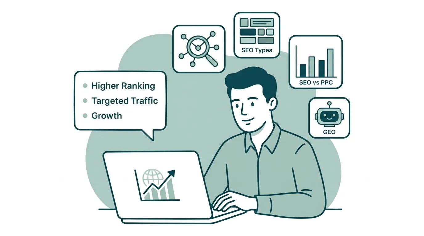 SEO for Digital Marketing: Strategy, Types & How It Works