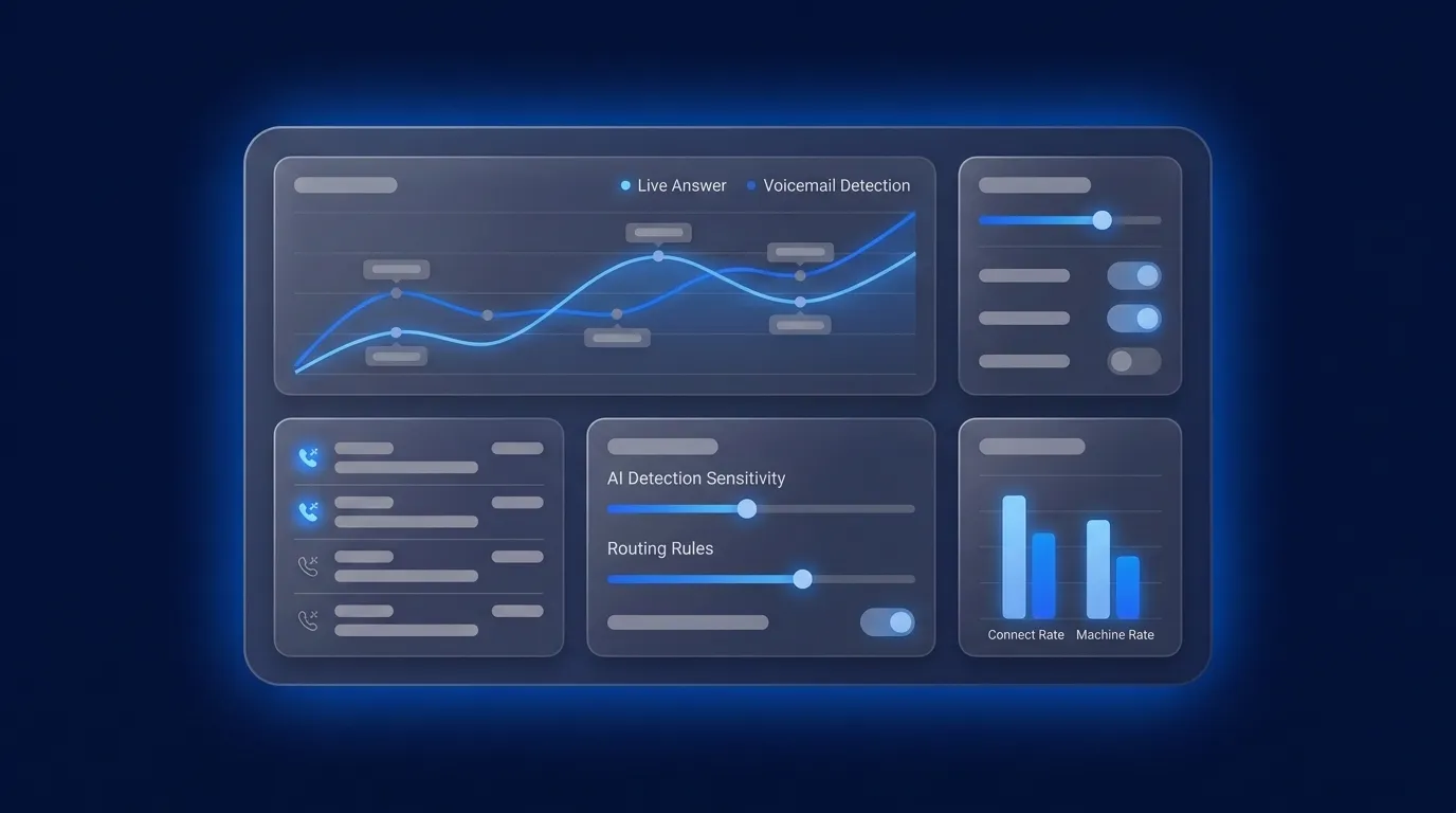 Live Answer vs Voicemail Detection in AI Predictive Dialers