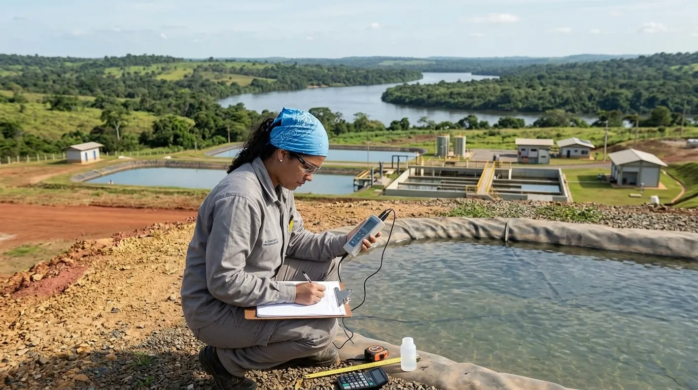 Impacto hídrico da mineração de ouro no Pará