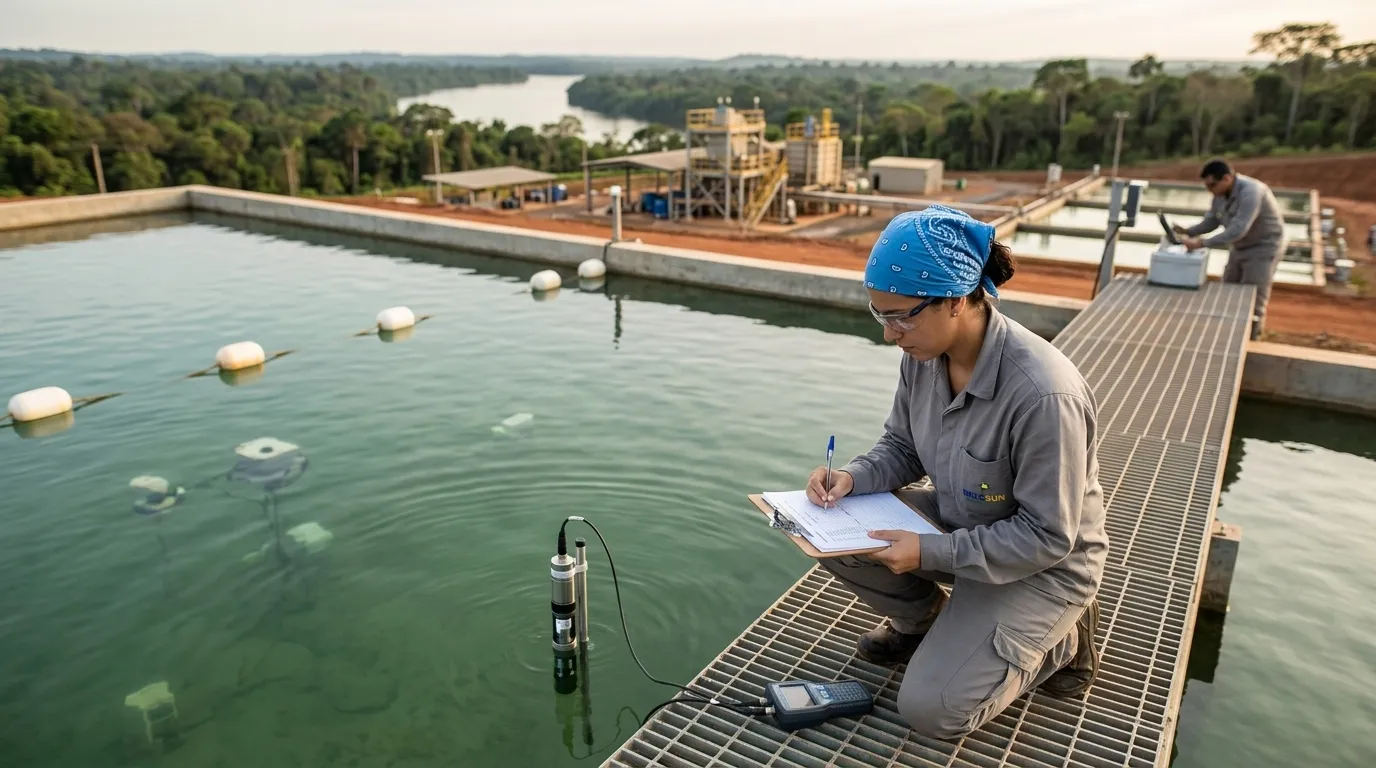 Tratamento de efluentes líquidos na mineração