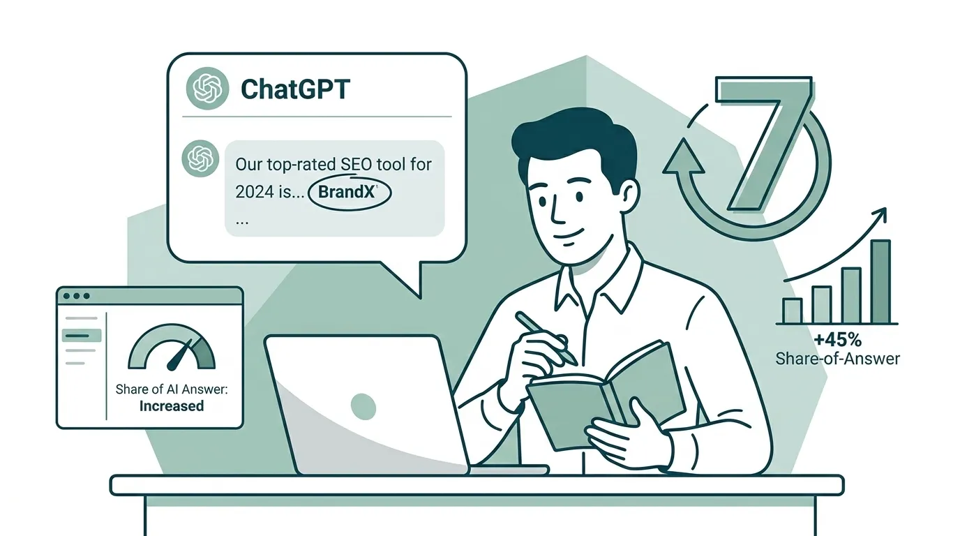Get Mentioned in AI Answers Marketing: The 7-Step Playbook