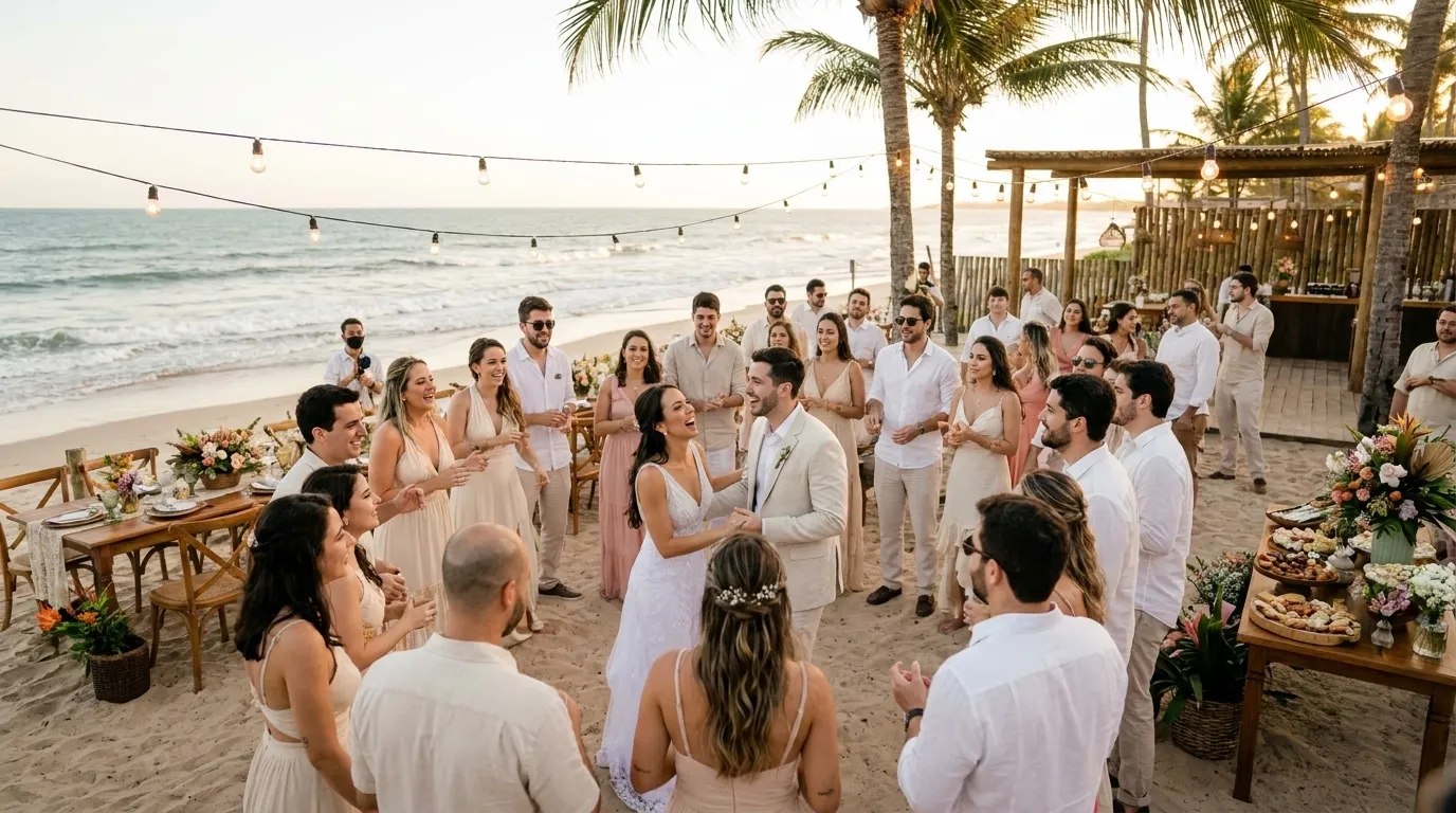 Espaços para destination wedding em Alagoas