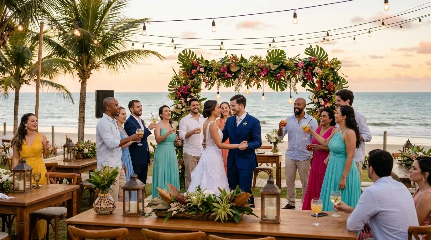 Espaços para destination wedding no Nordeste: guia completo