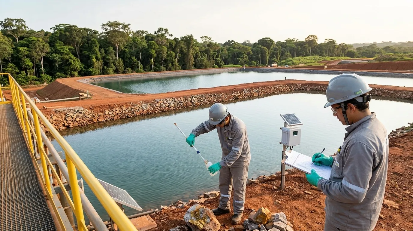 Efluentes líquidos na mineração: tratamento e conformidade