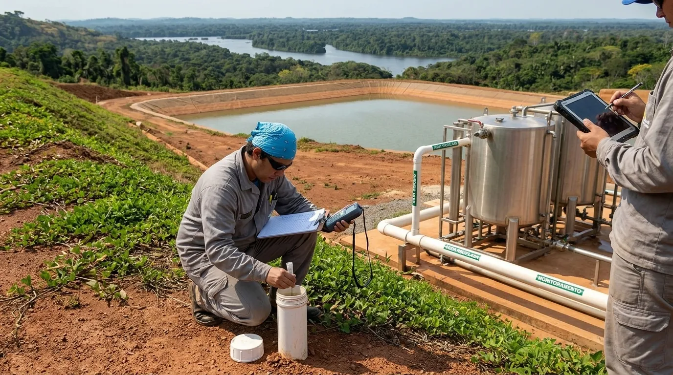 Reúso de água na mineração: tecnologias e balanço hídrico