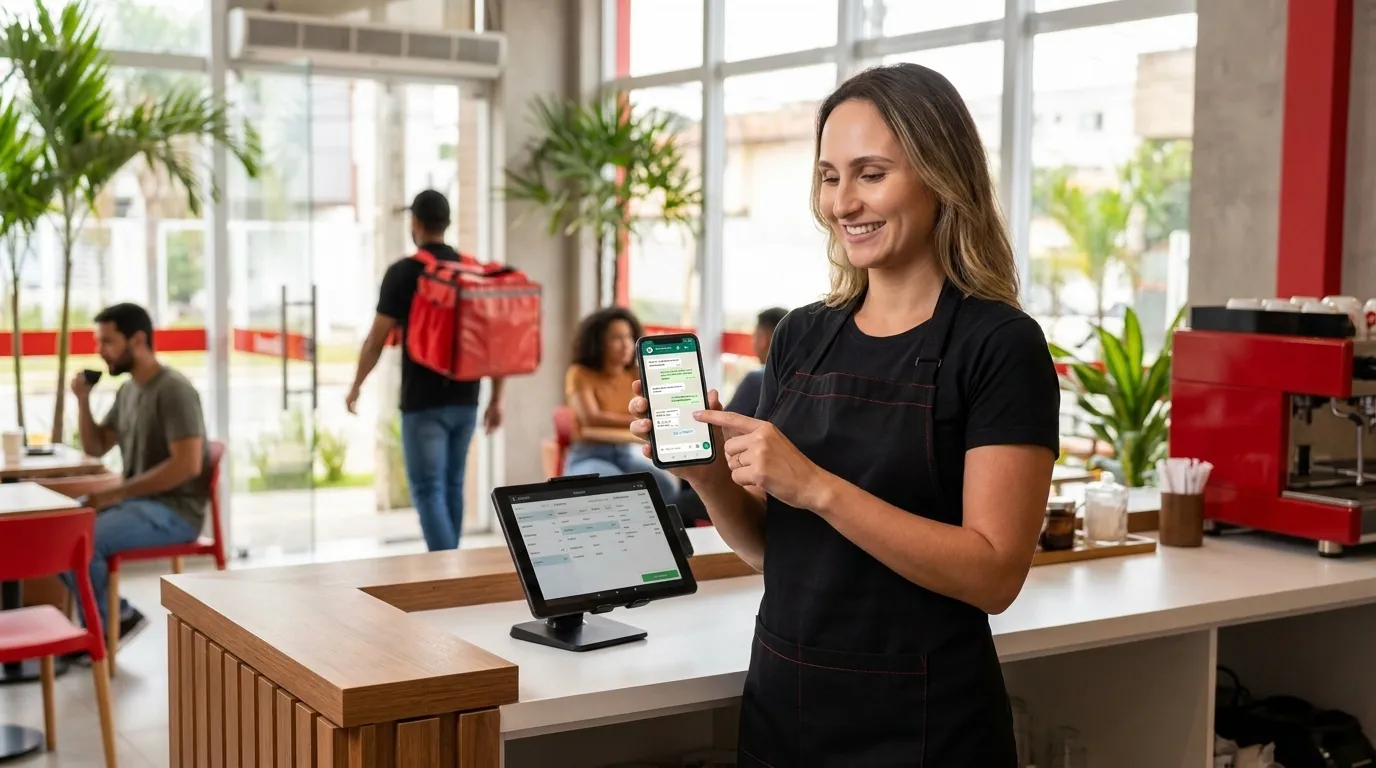 Atendimento no WhatsApp para restaurantes em SJC