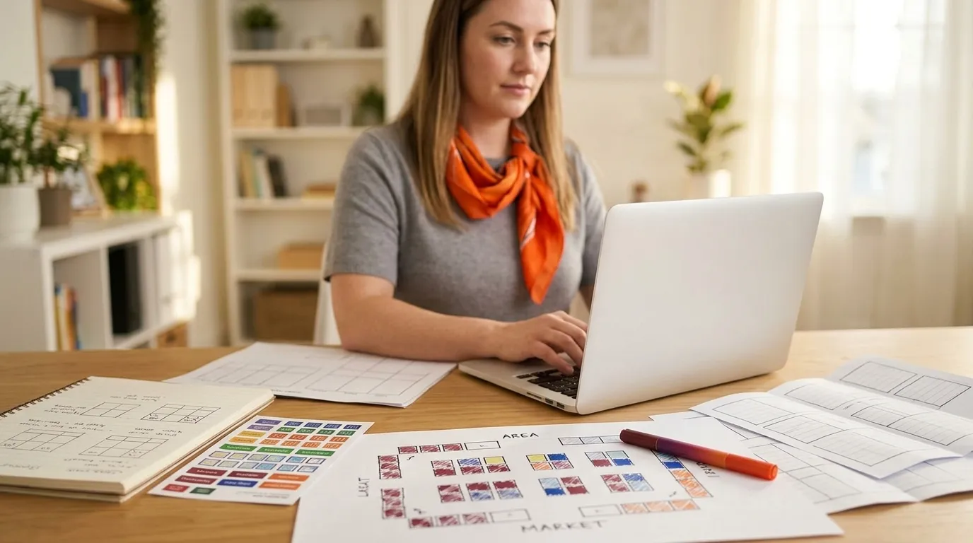 How To Create Community Market Vendor Placement Maps