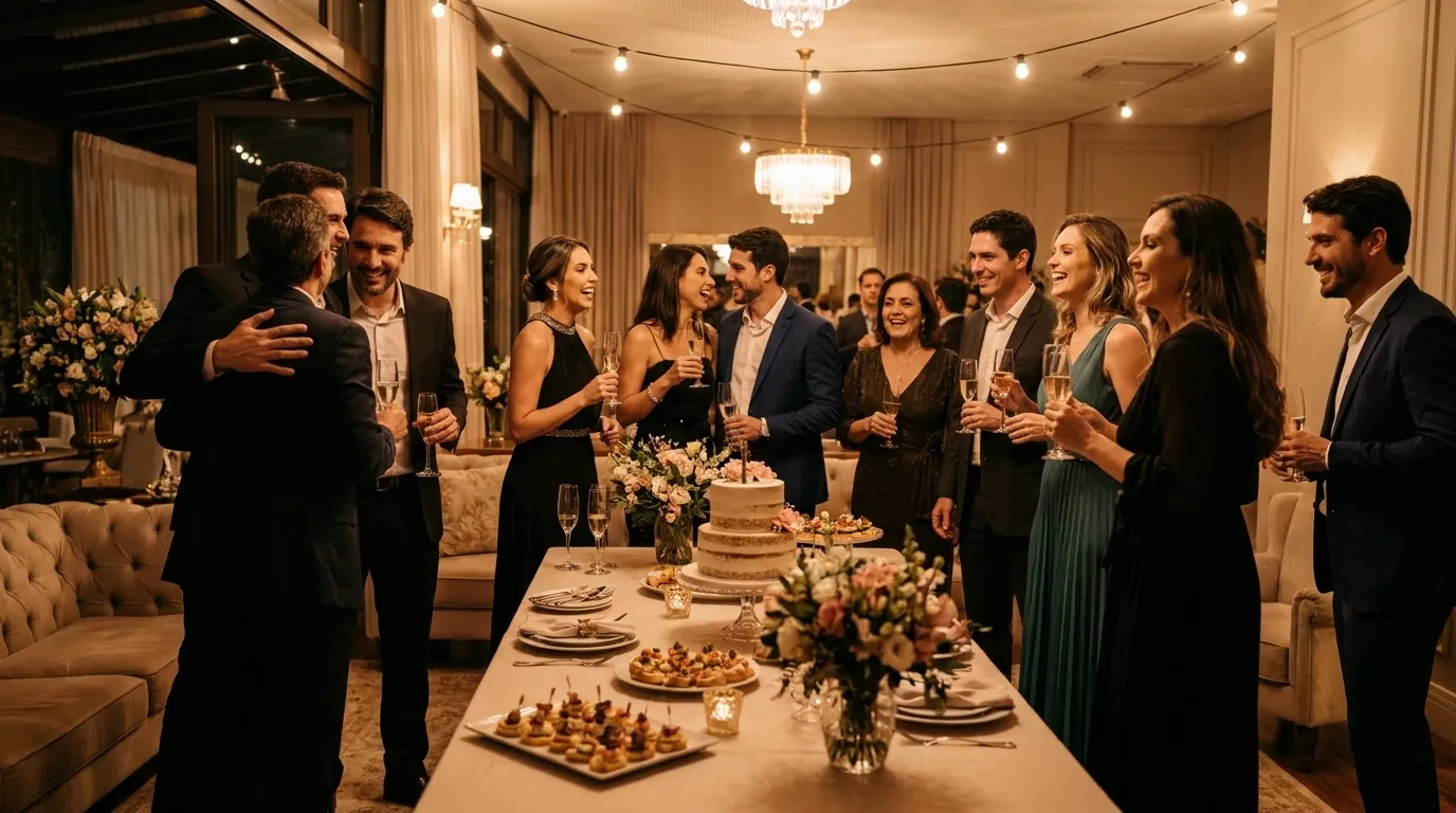 Casa de festas sofisticada para aniversário adulto em SP